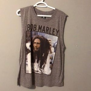 Bob Marley sleeveless tshirt